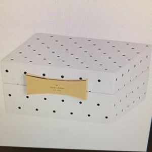 New with tags. Kate spade jewelry box
